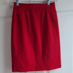 NWT Vintage Worthington Pencil Skirt, 100% Wool, Size 4P (Petite)